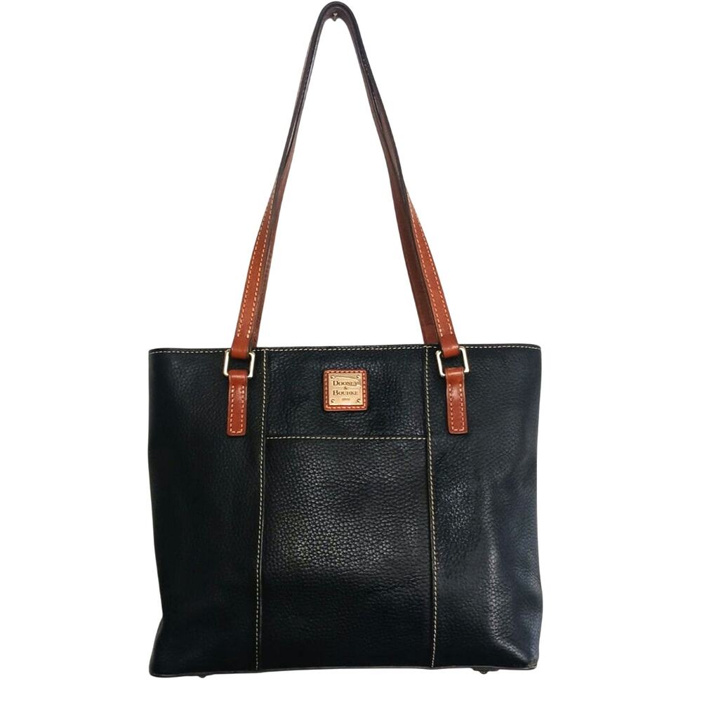 Dooney & Bourke Pebble collection Lexington black medium sized purse. Regency